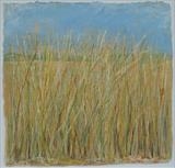 Grasses move in the summer breeze... by Amanda Hislop, Textiles